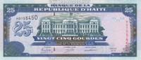 Haiti 25 Gourdes Haiti 25 Gourdes 2005 KM#262a UNC -