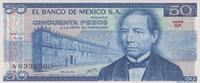 Mexiko 50 Pesos Mexiko 50 Pesos 05.07.1978 Pick#67a UNC -