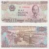 Vietnam 2000 Dong Vietnam 2000 Dong 1988 Pick#107a UNC -