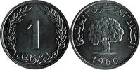Tunesien 1 Millim 1960 Tunesien 1 Millim 1960 UNC KM#280 UNC 6,00 EUR  Excl. 10,00 EUR Verzending