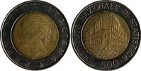 Italy 500 Lire R Italy 500 Lire 1996 R Istituto Nazionale di Statistica XF KM#181 -