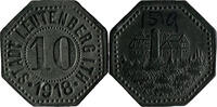 1918 Germany 10 Pfennig Notgeld City Leutenberg T.H Schub#293.2 XF