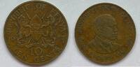   Kenya 10 cents 1987  5,00 EUR  Excl. 10,00 EUR Verzending