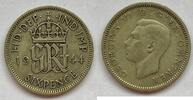 UK Britain 6 pence 1944 -