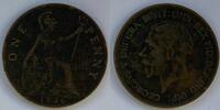 UK United Kingdom 1 penny 1936 -