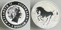 Australia 1 Dollar Australia 1 Dollar 2017 Stock Horse TOP ERHALTUNG!!! Very Rare! -