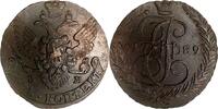 Russland 5 Kopeken Russland 5 Kopeken 1789 EM Ekaterinburg, Katharina II., 1762 - 1796 Bitkin#643 -