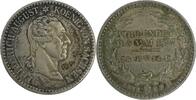 Germany Sachsen 1/6 Taler 1827 S Friedrich August III UNC Top Erhaltung! J#43
