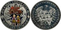 Germany Germany Silver Gedenkmünze Deutsche Märchen Brüder Grimm Hänsel und Gretel in Original Kapsel Zertifikat Spiegelglanz
