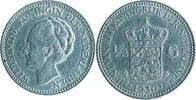 NETHERLANDS 1/2 GULDEN 1930 KINGDOM - WILHELMINA, 1890-1948 NETHERLANDS 1/2 GULDEN 1930 KINGDOM - WILHELMINA, 1890-1948 VF KM#160 -