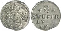 Brandenburg in den Marken - Preussen 2 Stüber Friedrich II. der Große 1740-1786 -