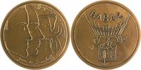 Frankreich Kupfermedaille Jean und Laurent de Brunhoff, frz. Schriftsteller -