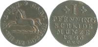 Braunschweig und Lüneburg - Braunschweig,Herzogtum 1 Pfennig Carl II. Selbständig 1823-1830 -