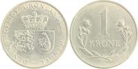 Dänemark - Grönland 1 Krone Frederik IX. 1947-1972 -