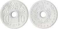 Griechenland 10 Lepta Konstantin II. 1964-1973 -