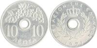 Griechenland 10 Lepta Konstantin II. 1964-1973 -