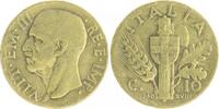 Italien 10 Centesimi Vittorio Emanuele III. 1900-1946 -
