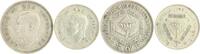 Südafrika Lot von 2 Stücken Georg VI. 1936-1952 -