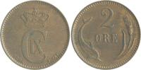 Dänemark 2 Öre Christian IX. 1863-1906 -
