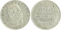 Italien 20 Centesimi Vittorio Emanuele II. 1861-1878 -