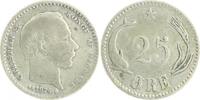 Dänemark 25 Öre Christian IX. 1863-1906 -