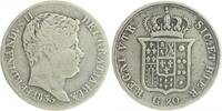 Italien - Neapel 20 Grana Ferdinand II. 1830-1859 -