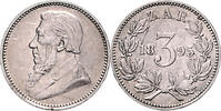 Südafrika 3 Pence Südafrikanische Republik 1852-1902 -