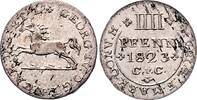 Braunschweig und Lüneburg - Braunschweig,Herzogtum 4 Pfennige Carl II. unter Vormundschaft Georg VI. 1820-1823 -