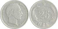 Dänemark 25 Öre Christian IX. 1863-1906 -