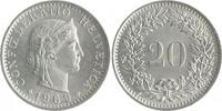 Schweiz 20 Rappen Helvetische Republik -