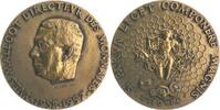 Frankreich - Paris Bronzemedaille auf Yves Malecot, Direktor der Monnaie de Paris 1952-1957 -