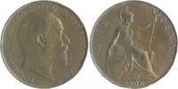 Großbritannien 1 Penny Edward VII. 1901-1910 -