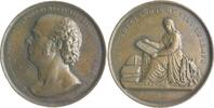 Belgien Bronzemedaille auf Jan Frans Willems, belgischer Schriftsteller, Germanist, Romanist und Vater -