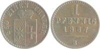 Waldeck-Pyrmont 1 Pfennig Georg Victor 1852-1893 -