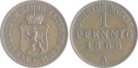 Reuss - Obergreiz 1 Pfennig Heinrich XXII 1859-1902 -