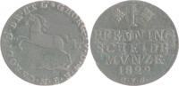Braunschweig und Lüneburg - Braunschweig,Herzogtum 1 Pfennig Carl II. unter Vormundschaft Georg VI. 1820-1823 -
