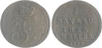 Brandenburg in Franken - Bayreuth 1 Heller Friedrich III. 1735-1763 -