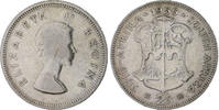 Südafrika 2 Schilling Elisabeth II. 1952-1961 -