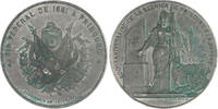 Schweizer Schützenmedaillen Weißmetallmedaille Tir federal Fribourg -