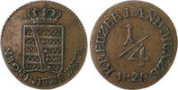 Sachsen-Meiningen 1/4 Kreuzer Bernhard Erich Freund 1821-1866 -