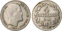 Dänemark 4 Skilling Frederik VII. 1848-1863 -