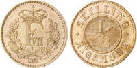 Dänemark 1/2 Skilling Frederik VII. 1848-1863 -