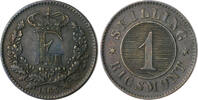 Dänemark 1 Skilling Frederik VII. 1848-1863 -