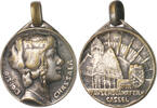 Kassel Versilberte Bronzemedaille auf die 1000- Jahrfeier der Stadtgründung -