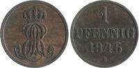 Braunschweig-Calenberg-Hannover Pfennig Ernst August 1837-1851 -