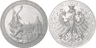 Frankfurt, Stadt Aluminiummedaille (v. Oertel / Kirchbach) auf die Elektrotechnische Ausstellung -