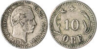 Dänemark 10 Öre Christian IX (1863-1906) -