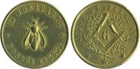 Freimaurer Messingmedaille JETON DE PRESENCE der Loge Bonaparte -