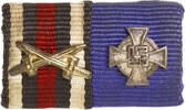 Drittes Reich Miniatur Ordensspange o.J. ss 35,00 EUR  Excl. 15,00 EUR Verzending