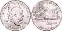 USA 1 Dollar 1990 W Eisenhower Centennial Silver Dollar st 85,00 EUR  Excl. 15,00 EUR Verzending